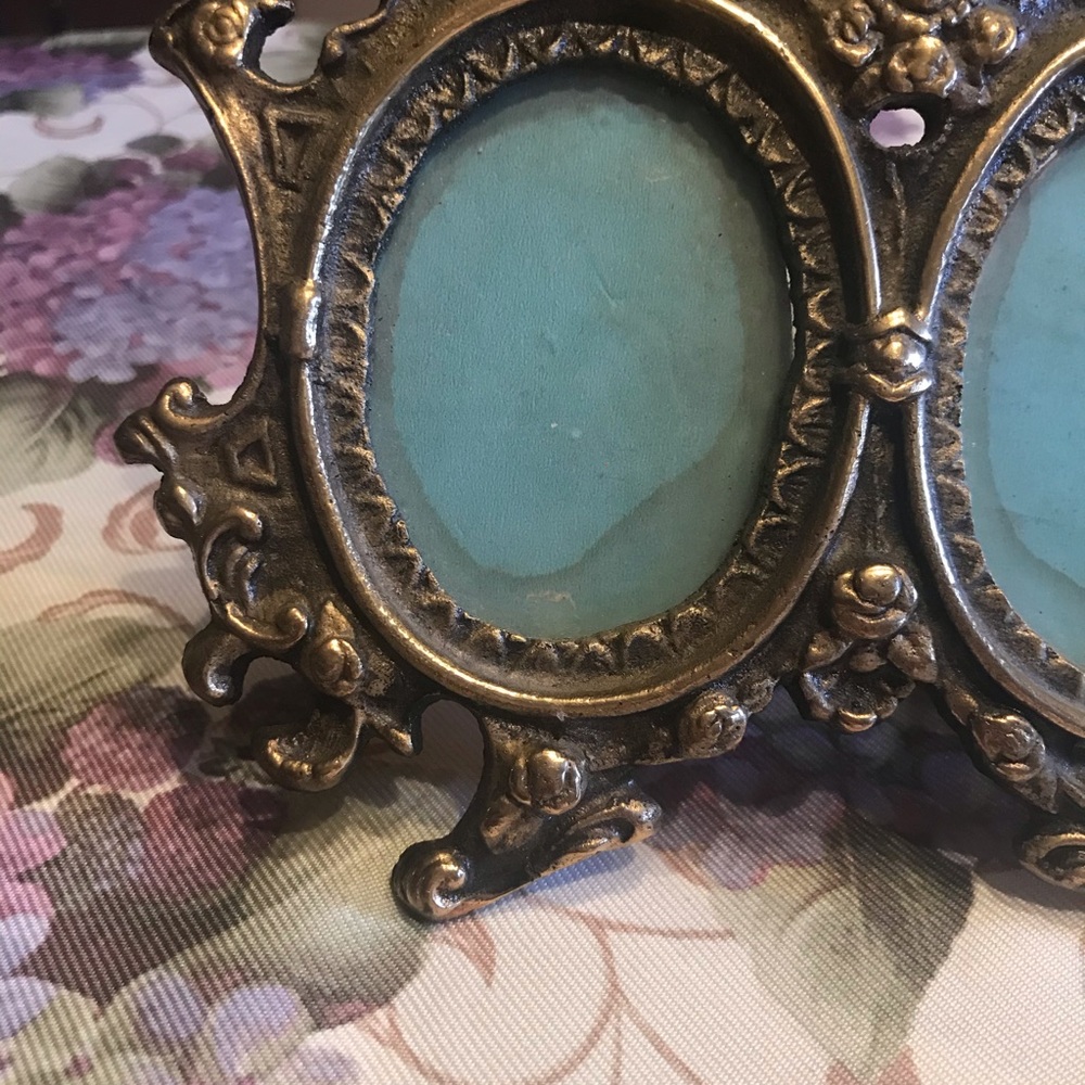 1940s ANTIQUE BRASS FRAME - Picture 7 of 8